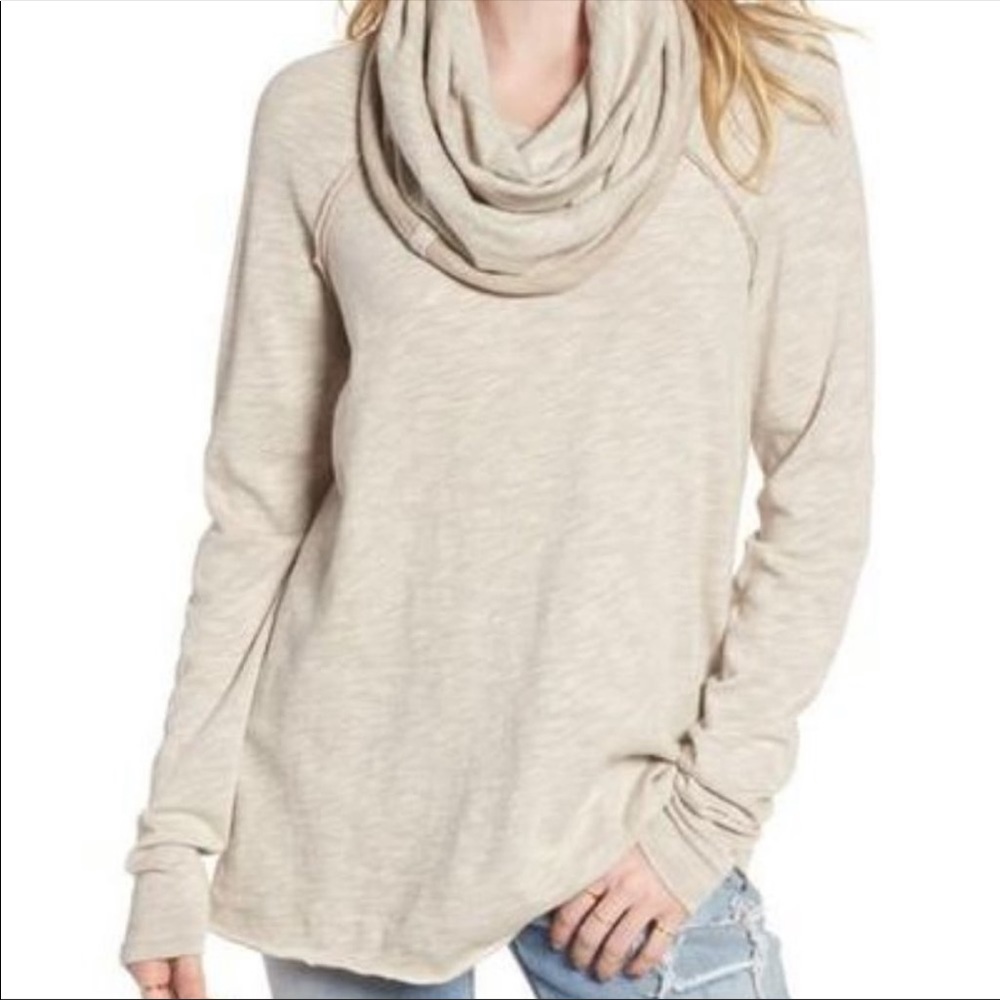 Free People Cocoon Cowl Pullover